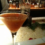 プラムのカクテル